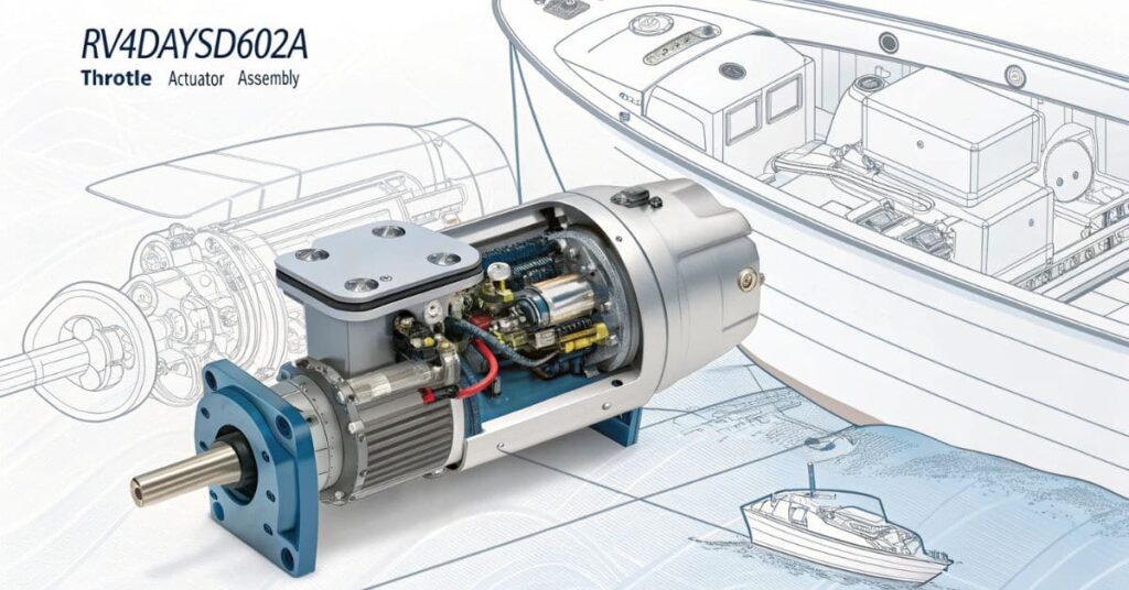 What Is the RV4DAYSD602A Throttle Actuator Assembly?