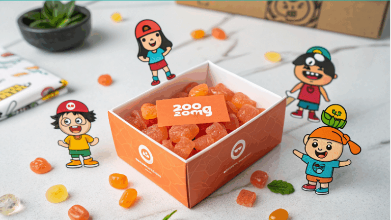 orange obsession – sidekicks – 200mg gummies review