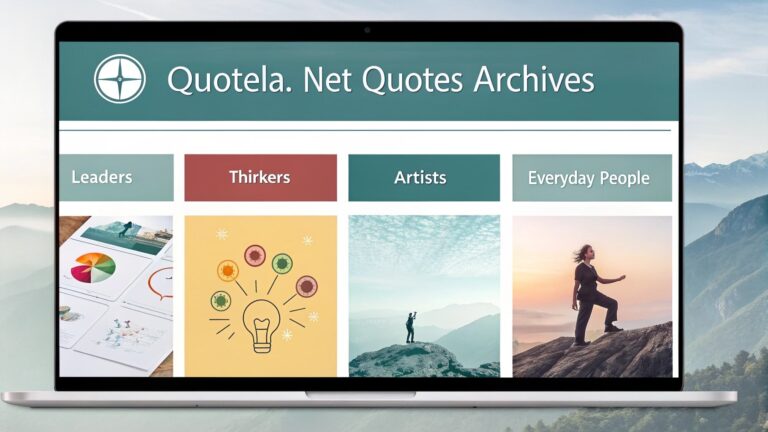 Quotela.net Quotes Archives: A Deep Dive into Inspirational Wisdom