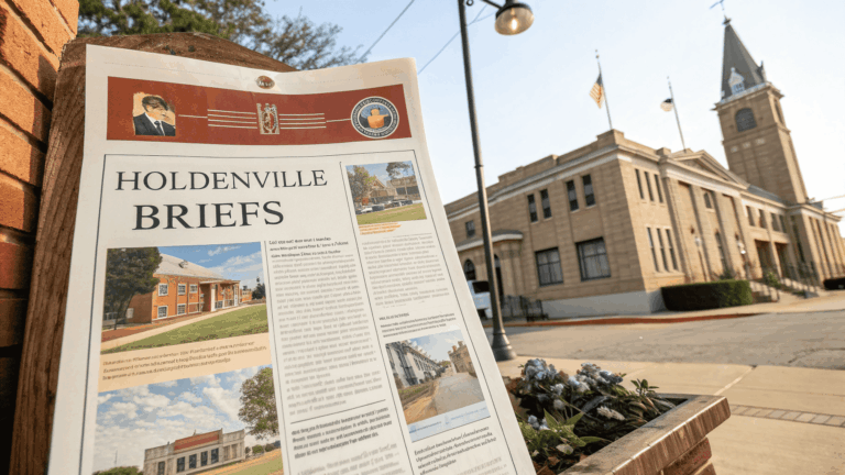 Holdenville Briefs – Updates & Essential Community Highlights